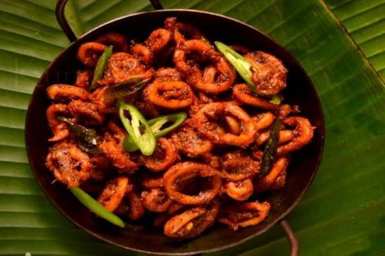 Sri Lankan Devilled Squid